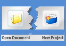 Open Document / New Project