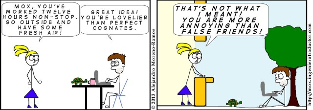 difference between cognates and false friends