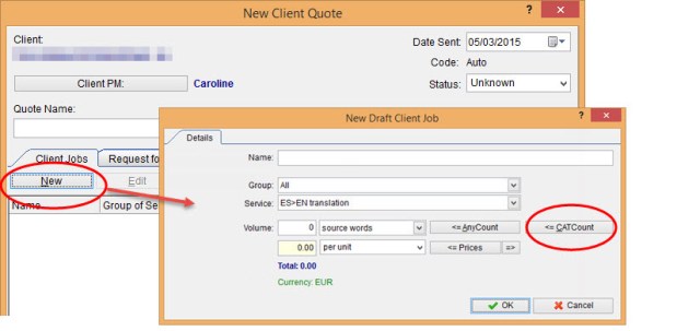 How to use a SDL Trados Studio analysis to create a quote in TO3000 ...